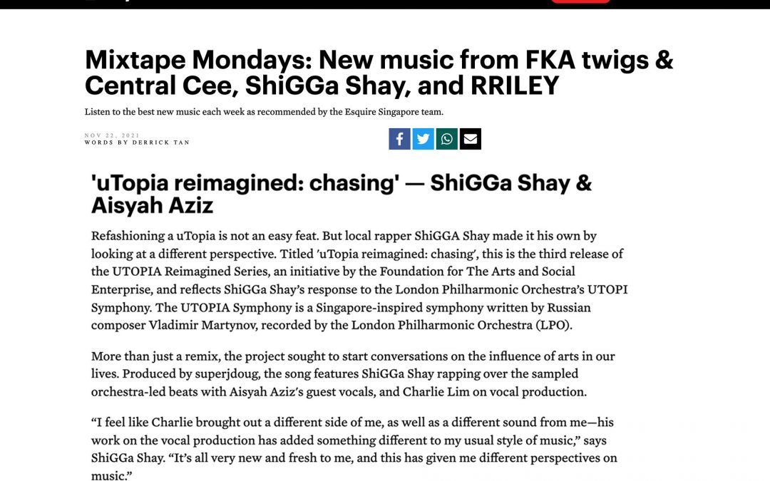 Mixtape Mondays: New Music from FKA Twigs & Central Cee, ShiGGa Shay, and RRILEY by Esquire Magazine
