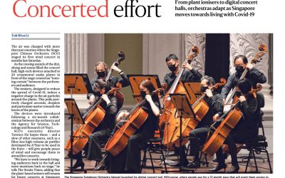 From Ionisers To Digital Concert Halls, Singapore Orchestras Adapt To The Covid-19 Normal by The Straits Times